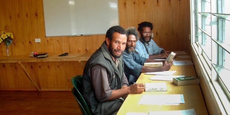 Yuna Translators in remote PNG