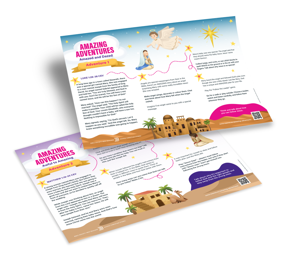 Amazing Adventures - Bible Society New Zealand